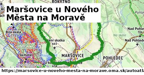 ikona Mapa autoatlas v marsovice-u-noveho-mesta-na-morave