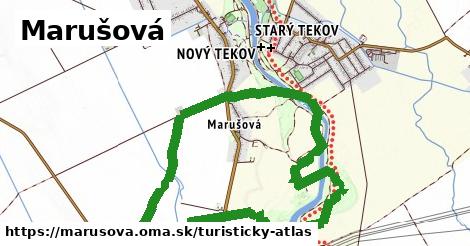 ikona Marušová: 0 m trás turisticky-atlas v marusova