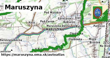 ikona Mapa autoatlas v maruszyna