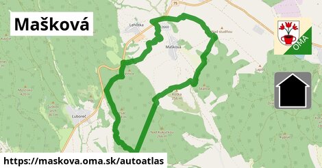 ikona Mapa autoatlas v maskova