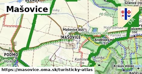 ikona Mašovice: 0 m trás turisticky-atlas v masovice