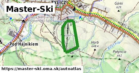 ikona Mapa autoatlas v master-ski
