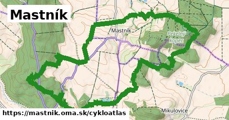 ikona Cyklo cykloatlas v mastnik