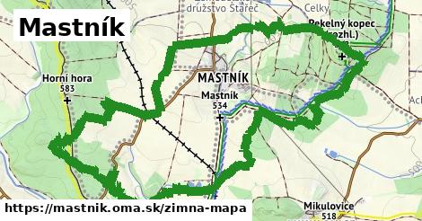 ikona Zimná mapa zimna-mapa v mastnik