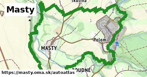 ikona Mapa autoatlas v masty