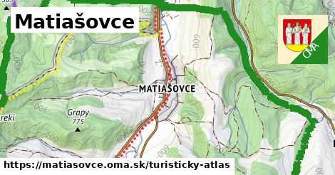 ikona Turistická mapa turisticky-atlas v matiasovce