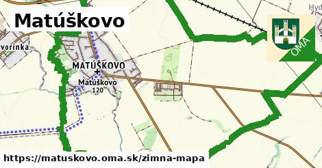 ikona Zimná mapa zimna-mapa v matuskovo