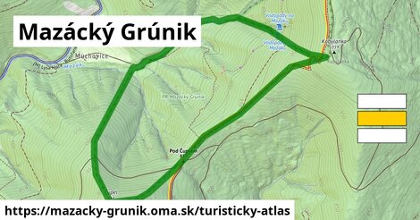 ikona Turistická mapa turisticky-atlas v mazacky-grunik