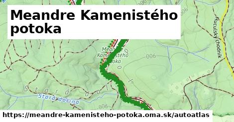 ikona Mapa autoatlas v meandre-kamenisteho-potoka