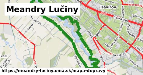 ikona Mapa dopravy mapa-dopravy v meandry-luciny