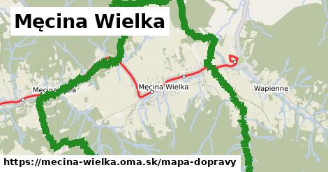 ikona Mapa dopravy mapa-dopravy v mecina-wielka