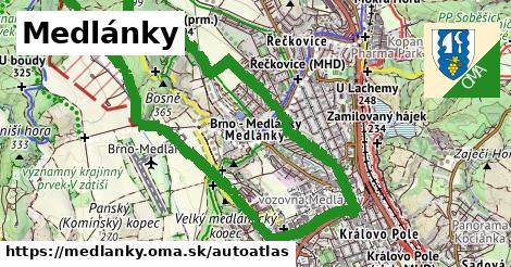 ikona Mapa autoatlas v medlanky