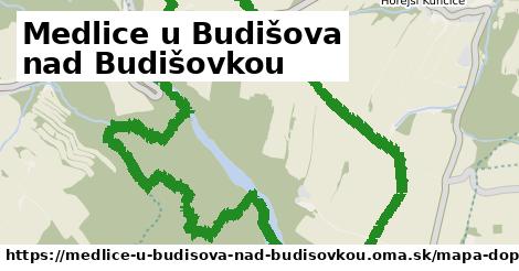 ikona Medlice u Budišova nad Budišovkou: 0 m trás mapa-dopravy v medlice-u-budisova-nad-budisovkou