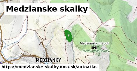 ulice v Medzianske skalky