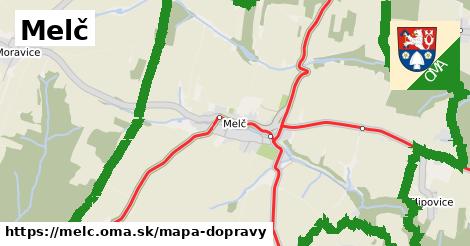 ikona Mapa dopravy mapa-dopravy v melc