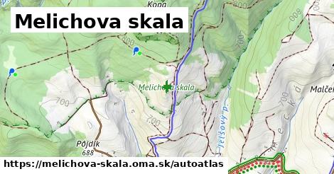 ikona Mapa autoatlas v melichova-skala