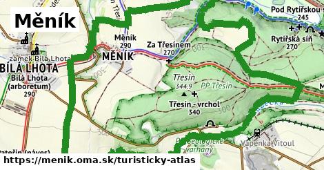 ikona Turistická mapa turisticky-atlas v menik