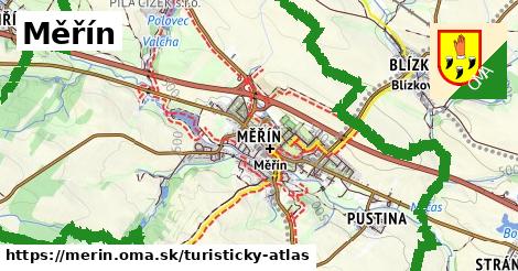 ikona Turistická mapa turisticky-atlas v merin