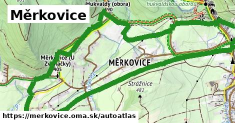 ikona Mapa autoatlas v merkovice