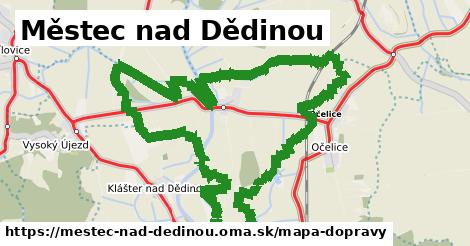 ikona Mapa dopravy mapa-dopravy v mestec-nad-dedinou