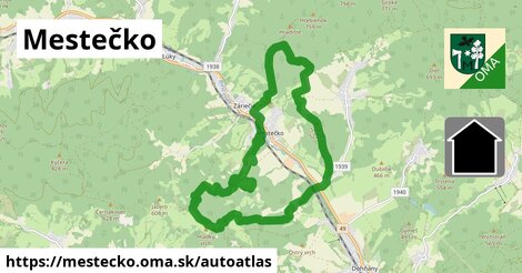 ikona Mapa autoatlas v mestecko