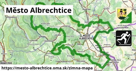 ikona Zimná mapa zimna-mapa v mesto-albrechtice