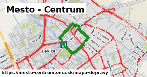 ikona Mapa dopravy mapa-dopravy v mesto-centrum