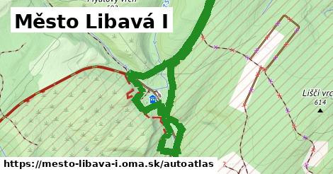 ikona Mapa autoatlas v mesto-libava-i