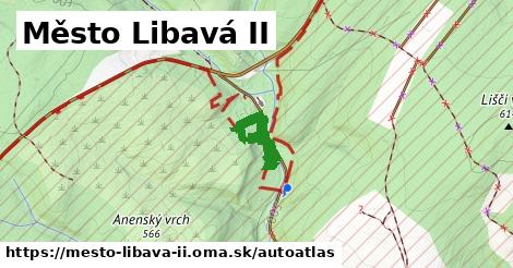 ikona Mapa autoatlas v mesto-libava-ii