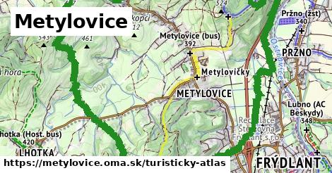 ikona Turistická mapa turisticky-atlas v metylovice