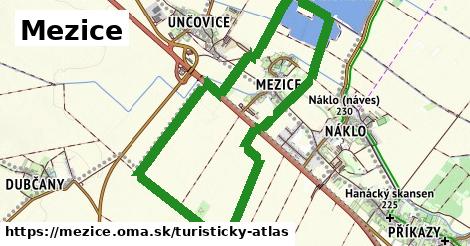 ikona Turistická mapa turisticky-atlas v mezice