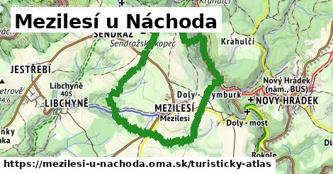 ikona Turistická mapa turisticky-atlas v mezilesi-u-nachoda