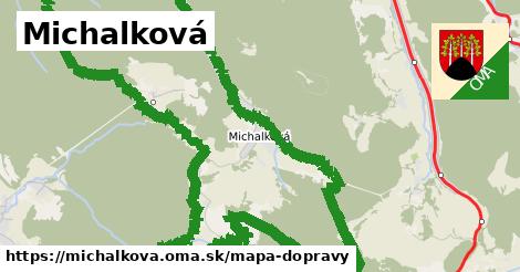 ikona Mapa dopravy mapa-dopravy v michalkova