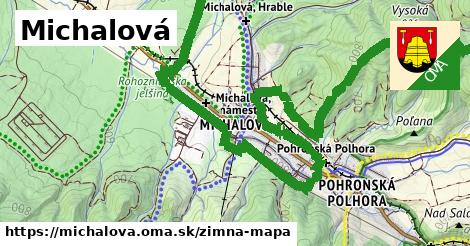 ikona Zimná mapa zimna-mapa v michalova