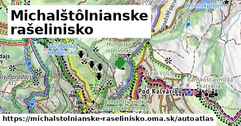 ulice v Michalštôlnianske rašelinisko