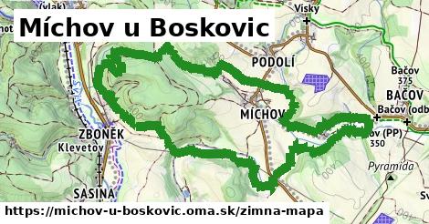 ikona Zimná mapa zimna-mapa v michov-u-boskovic
