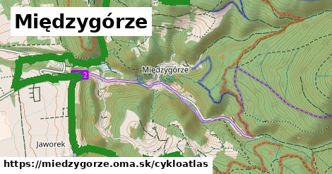 ikona Międzygórze: 41 km trás cykloatlas v miedzygorze