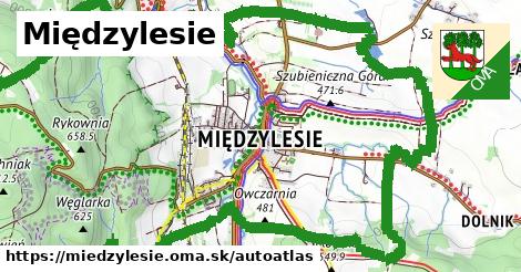 ikona Mapa autoatlas v miedzylesie