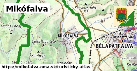 ikona Turistická mapa turisticky-atlas v mikofalva