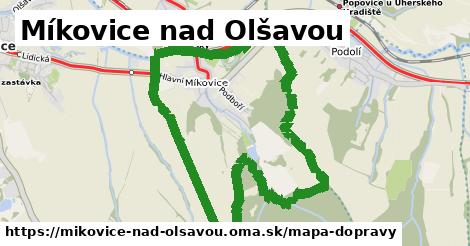 ikona Mapa dopravy mapa-dopravy v mikovice-nad-olsavou