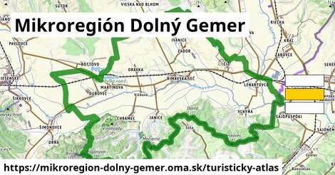 ikona Turistická mapa turisticky-atlas v mikroregion-dolny-gemer