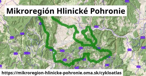 ikona Cyklo cykloatlas v mikroregion-hlinicke-pohronie