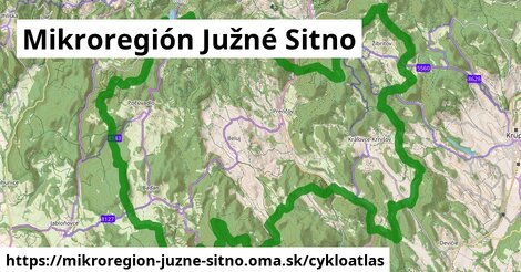 ikona Cyklo cykloatlas v mikroregion-juzne-sitno