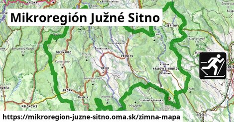 ikona Zimná mapa zimna-mapa v mikroregion-juzne-sitno