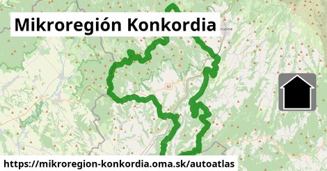 ikona Mapa autoatlas v mikroregion-konkordia