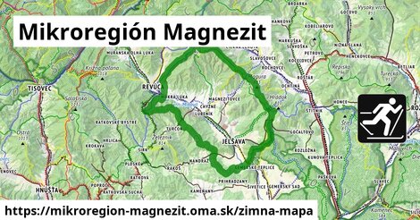 ikona Zimná mapa zimna-mapa v mikroregion-magnezit