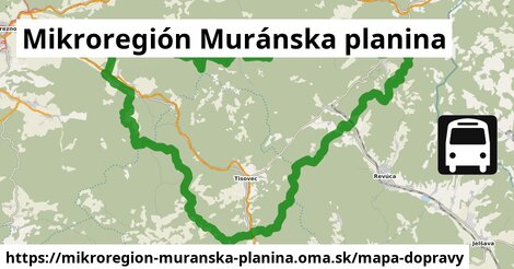 ikona Mapa dopravy mapa-dopravy v mikroregion-muranska-planina