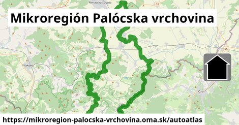 ulice v Mikroregión Palócska vrchovina