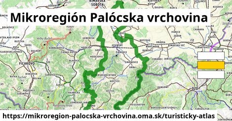 ikona Turistická mapa turisticky-atlas v mikroregion-palocska-vrchovina
