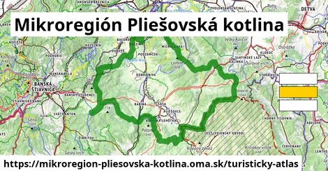 ikona Turistická mapa turisticky-atlas v mikroregion-pliesovska-kotlina